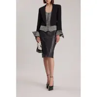 Anne Fontaine Mia Veste Black Maat: 46 | Blazers Outlet | Dames | Zwart