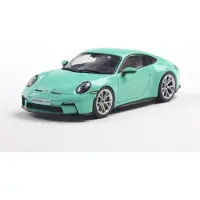 Solido Modelauto - Porsche 911 - groen - 11 x 5 cm - schaalmodel