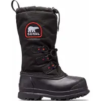 Sorel - Après-skischoenen - Glacier XT W Black Red Quartz voor Dames - Maat 7 US - Zwart