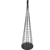 Mendler Decoratieboom -O91, kerstboom, sierboom, kerstversiering, kerstboom om te versieren, metaal 115 cm ~ zwart