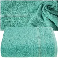 Eurofirany Mintgroene badhanddoek 50x90 cm, 450 g/m², zacht en absorberend