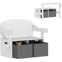 AIYAPLAY - Kinderopbergbank - MDF - 67,5x46,5x56,7cm - Wit