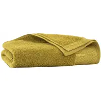Zwoltex Handdoek Egyptisch Katoen 30x50cm Elipse Olijfgroen