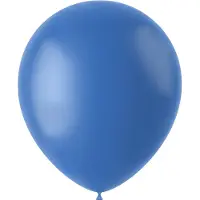 Folat - ballonnen Dutch Blue Mat 33 cm - 10 stuks