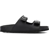 Lina Locchi Dames Slippers Led 2 Band Slipper - Zwart - Maat 40