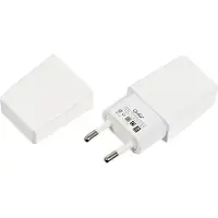 Zazitec USB lader 5V 1A EU stekker Universeel - Reislader Wit