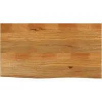 vidaXL Tafelblad met natuurlijke rand 110x60x3,8 cm massief mangohout