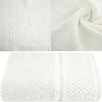 Eurofirany Crème katoenen handdoek 30x50 cm - zacht en absorberend