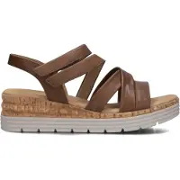 Gabor Dames Sandalen 702.2 - Camel - Maat 44