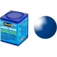 Revell Hobbyverf Acrylverf - Aqua #52 Blue - Gloss - RAL5005 - Acryl - Verf potje - 18 ml