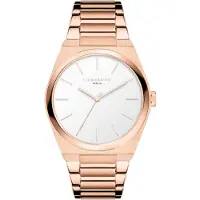 Liebeskind berlin Analoog horloge rose-goud / wit