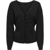 ONLY Gebreid vest 'JDYAstra' zwart