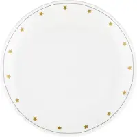 Florina Mystic Porseleinen bord 26,5cm - Kerststerren & Rendier
