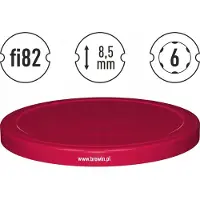 Browin Bordeaux Twist-Off Deksels voor Potten - 10 Stuks