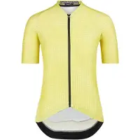 Bioracer Icon - Fietsshirt Zomer - Dames - Op Art Citroen - Korte Mouw - Ademend - Aansluitend - Maat XL
