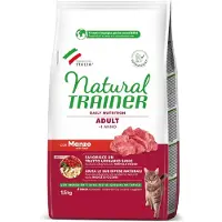 NATURAL TRAINER Adult met Rundvlees 1,5 kg - Kattenvoer