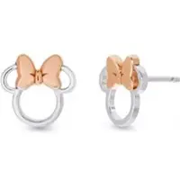 Minnie & Mickey Mouse - Disney Ear Stud - Minnie Maus - zilverkleurig - Maat Standard