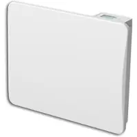 Warm Tech Elektrische traagheidsradiator - 1000W - - Keramiek - 230V - Tot 40m3 - Wit