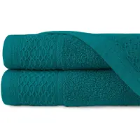 Solano Handdoek 100% Katoen 70x140 Turks Blauw