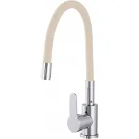 Gamma Flex Keukenkraan Beige met Flexibele Uitloop