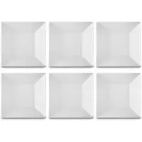 Lubiana Classic Diepe Borden 18,5 cm Wit Porselein (6 stuks)