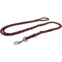 Champion Verstelbare Hondenlijn 2,5m/0,6cm Zwart/Rood