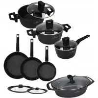 Zwieger Forte Pannenset met Braadpan & Siliconen Afdekhouders