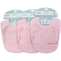 Silly billyz Fleece Pocket Slab large rose per 3 stuks