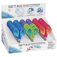 Wedo Bastelschere Soft-Kid, spitz, L?nge: 115 mm, Display