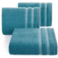 Eurofirany RIKI Handdoek 70x140cm - Zacht en Absorberend - Zeegroen