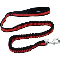 PET NOVA Bungee Hondensnoer - Verstelbaar 120-180cm, Rood