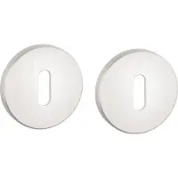 Aprile Comfort Sleutelrozetten Zilver Ø53x7mm