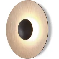 Marset Wandlampe , Ginger 42 C, dimbare, Hout, Woonkamer, Metaal, Designer
