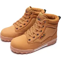 FILA Veterboots 'GRUNGE' bruin / rood / zwart