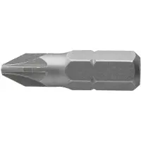 Högert PZ0 Schroefbit 25mm 1/4" S2 Staal - HT1S307