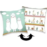 Lama Kussensloop Pailletten - 40 x 40 cm - Multi