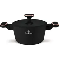 Berlinger Haus BerlingerHaus Koekenpan met Deksel 20cm Black Rose Collectie