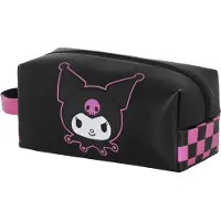 KARACTERMANIA - KUROMI - Etui - Toilettas - Reistas - Toiletzak Geschikt voor Trolley - Schaak - Zwart