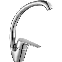 Kuchinox Losstaande keukenkraan met flexibele uitloop, model Luga F, chroom