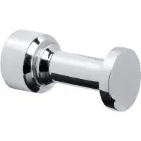 Sapho X-ROUND Haken 35mm Chroom - Messing