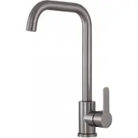 Gamma Keukenmengkraan Steel Gun Metal - Stijlvol en Functioneel