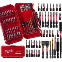 Milwaukee Shockwave Bitset 40 Piercing met Magnetische Houder & Bits