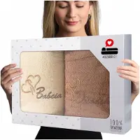 Luba Luxe Badstof Handdoekenset 2 stuks 50x100cm - Perfect Cadeau