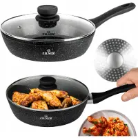 Zilner Traditionele Marmite 28 cm met deksel - Inductie & Gas