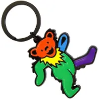 Rock Off Grateful Dead - Green Body Dancing Bear - Sleutelhanger