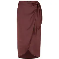 Ydence Dames Rokken Skirt Barbara - Bruin - Maat XS