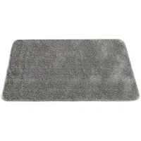 Malmö Shaggy Badkamermat Antislip Grijs 50x80 cm