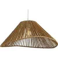 Lighto | Hanglamp Rotan Naturel Ø45 cm - Plafondlamp - Japandi Lamp - Eetkamer - Slaapkamer - Woonkamer - Viva