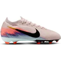 Nike Zoom Mercurial Vapor 16 Pro Gras Voetbalschoenen (FG) Kids Roze Blauw Turquoise