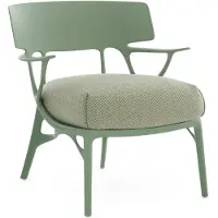 Kartell A.I. Lounge Outdoor | Green|Cream-Green